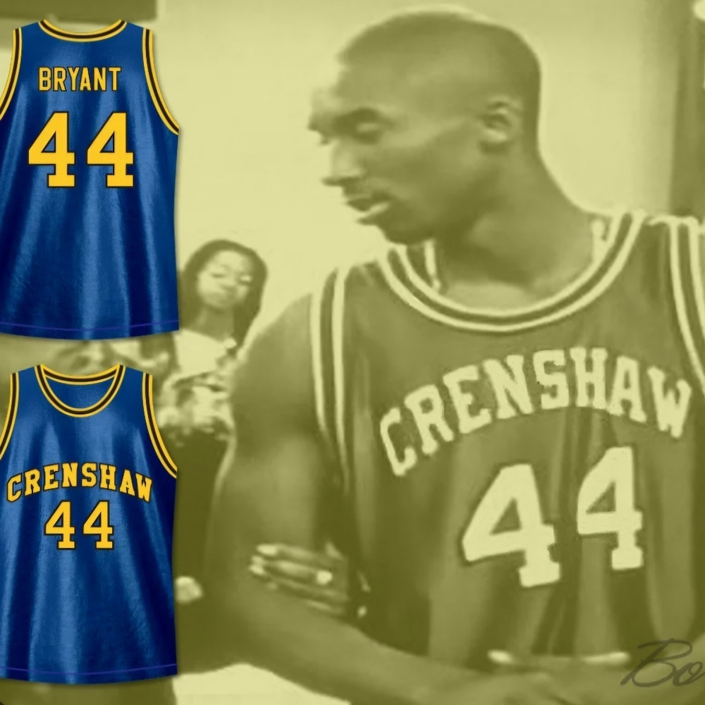 Blue Crenshaw Basketball Jersey